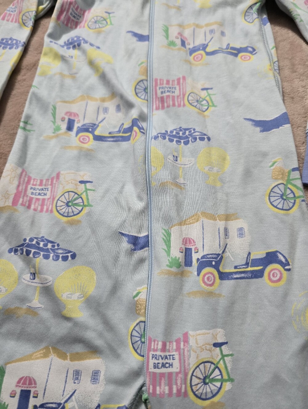 TBBC PJ’s The Beaufort Bonnet Company Night Nights Beach Size 2t - Picture 2 of 5